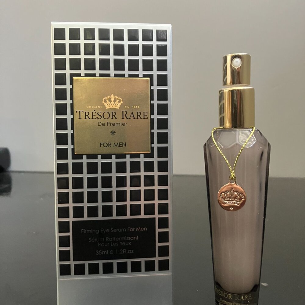 TRESOR RARE FOR MEN FIRMING EYE SERUM - 1.2 fl oz / 35 ml - BRAND NEW - SEALED